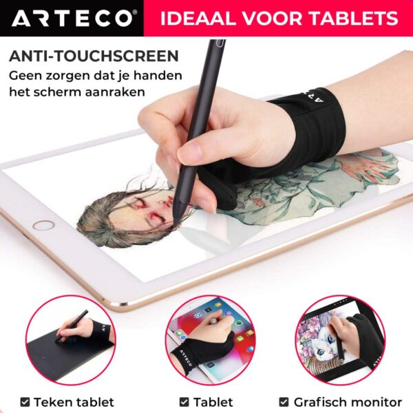 Tekenhandschoen-arteco-tablet-crafts