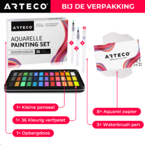 aquarelverf-set-36-kleuren-verpakking-arteco-crafts