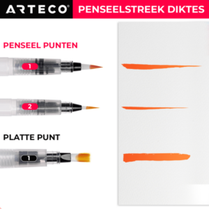 water-brush-pennen-3-stuks-lijndiktes-arteco-crafts